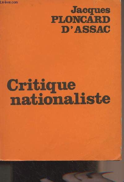 Critique nationaliste - 