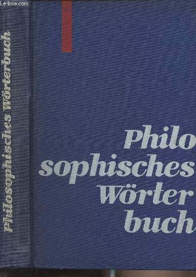 Philosophisches Wrterbuch