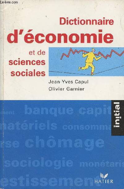Dictionnaire d'conomie et de sciences sociales - 