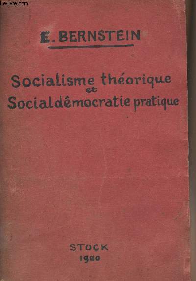 Socialisme thorique et socialdmocratie pratique - 
