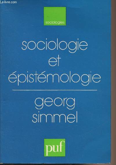 Sociologie et pistmologie - Collection 