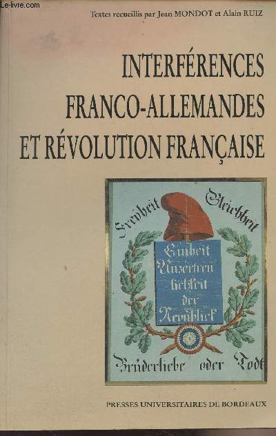Interfrences franco-allemandes et rvolution franaise