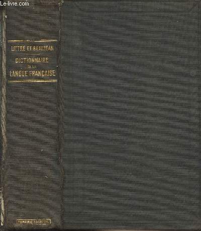 Dictionnaire de langue franaise, abrg du dictionnaire de E. Littr - 14e dition