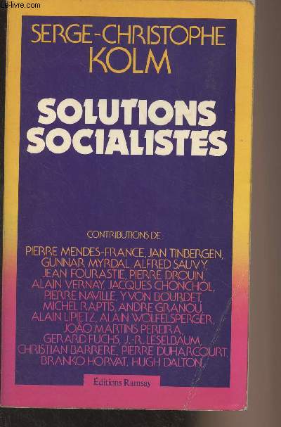 Solutions socialistes  propos de 