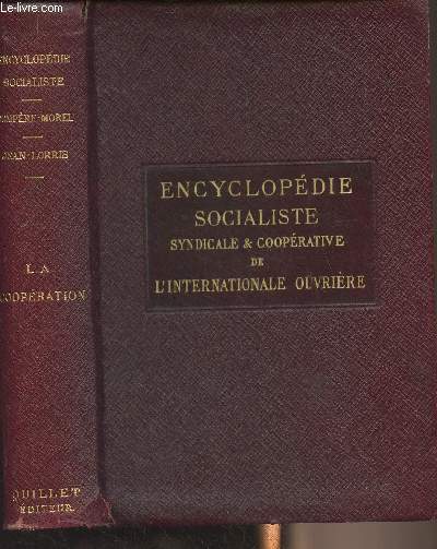Encyclopdie Socialiste Syndicale et Cooprative de l'Internationale Ouvrire - La coopration par P. Brizon et E. Poisson