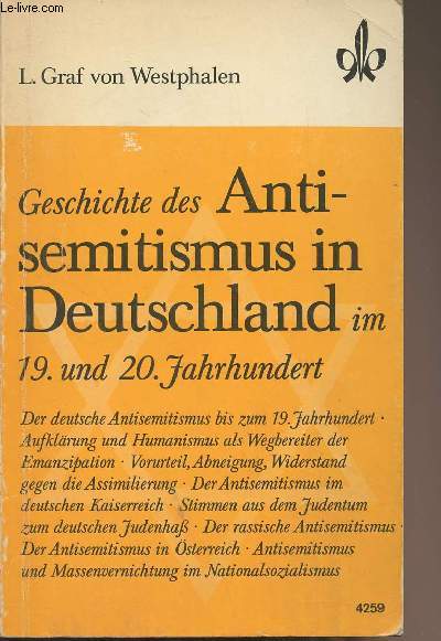 Geschichte des Antisemitismus in Deutschland im 19. und 20. Jahrhundert - 