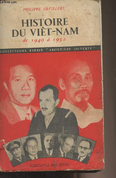 Histoire du Vit-Nam de 1940  1952 - collection esprit 