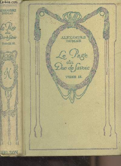 Le Page du Duc de Savoie - Tome 2 - Collection Nelson