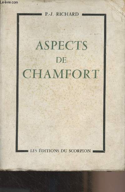 Aspects de Chamfort