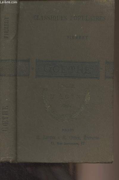 Goethe - Nouvelle collection des classiques populaires