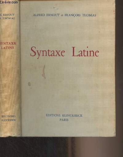 Syntaxe latine - 