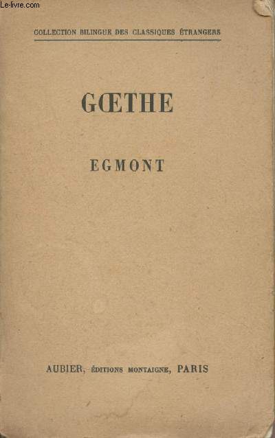 Egmont - Collection Bilingue des classiques trangers