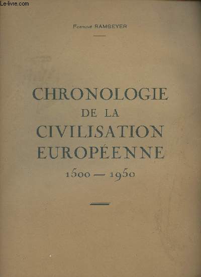 Chronologie de la civilisation europenne (1500-1950)