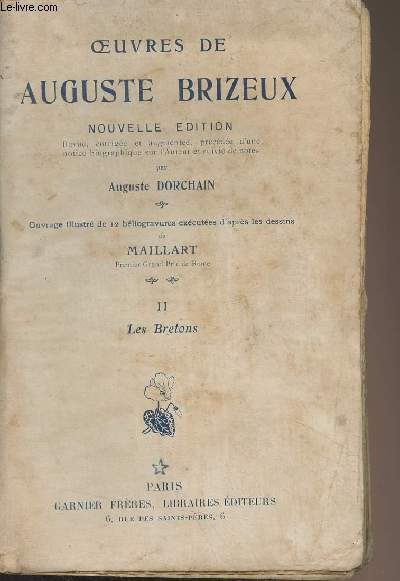 Oeuvres de Auguste Brizeux - II - Les Bretons