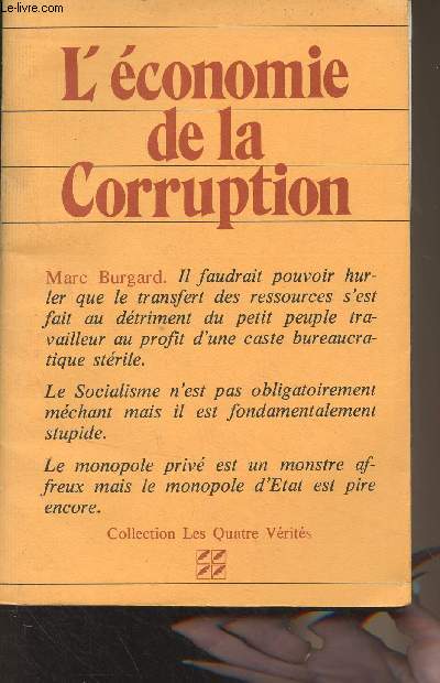 L'conomie de la corruption - 