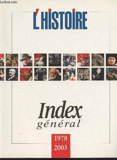 L'Histoire - Index gnral, 1978-2003