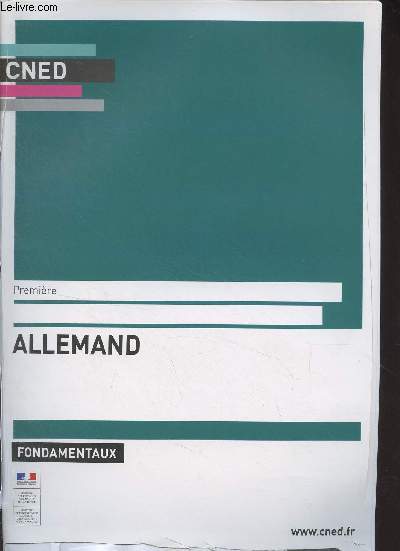 CNED : Allemand - Premire
