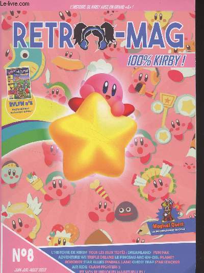 Rtro-Mag n8 Juin juil. aot 2022 - 100% Kirby ! L'histoire de Kirby avec un grand 