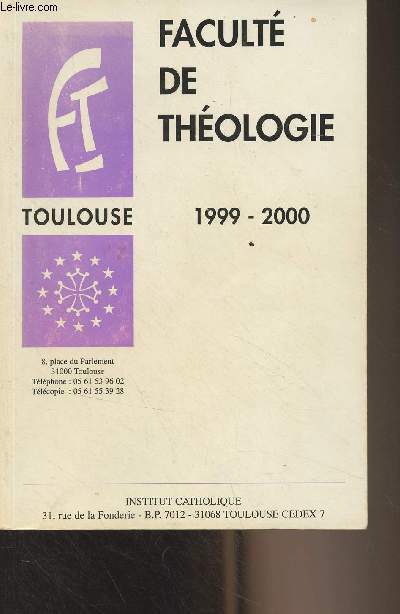 Facult de Thologie - 1999-2000 - 