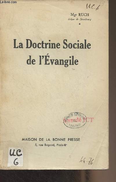 La Doctrine Sociale de l'Evangile