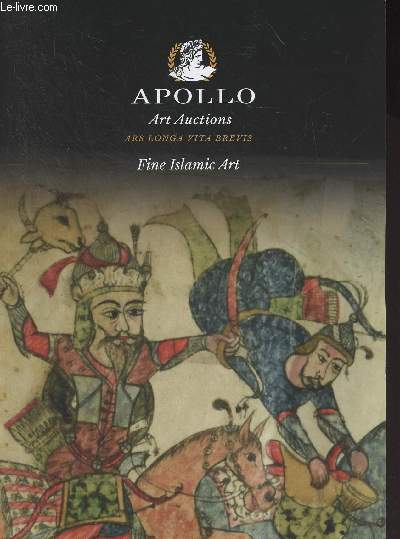 Apollo, Art Auctions - Fine Islamic Art