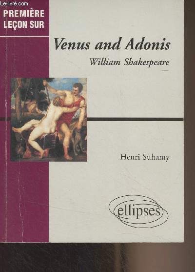 Venus and Adonis, William Shakespeare - 