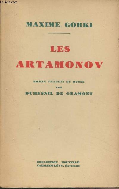 Les Artamonov - Collection nouvelle