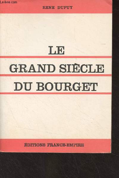 Le grand sicle du Bourget (1870-1970)