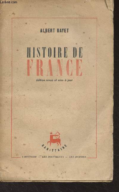 Histoire de France (Edition revue et mise  jour)