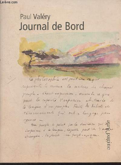 Paul Valry, Journal de Bord
