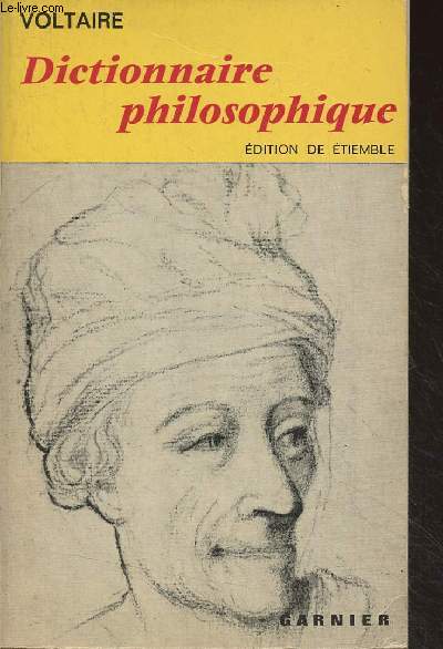 Dictionnaire philosophique - 