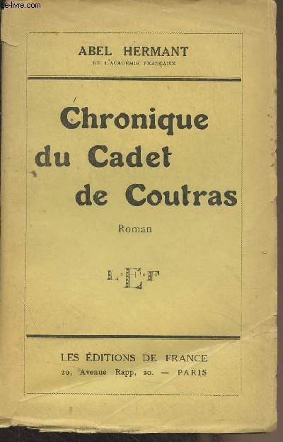 Chronique du Cadet de Coutras