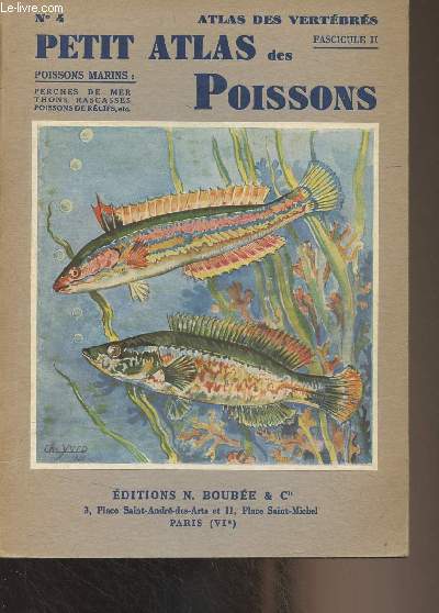 Petit atlas des poissons - II - Poissons marins - 