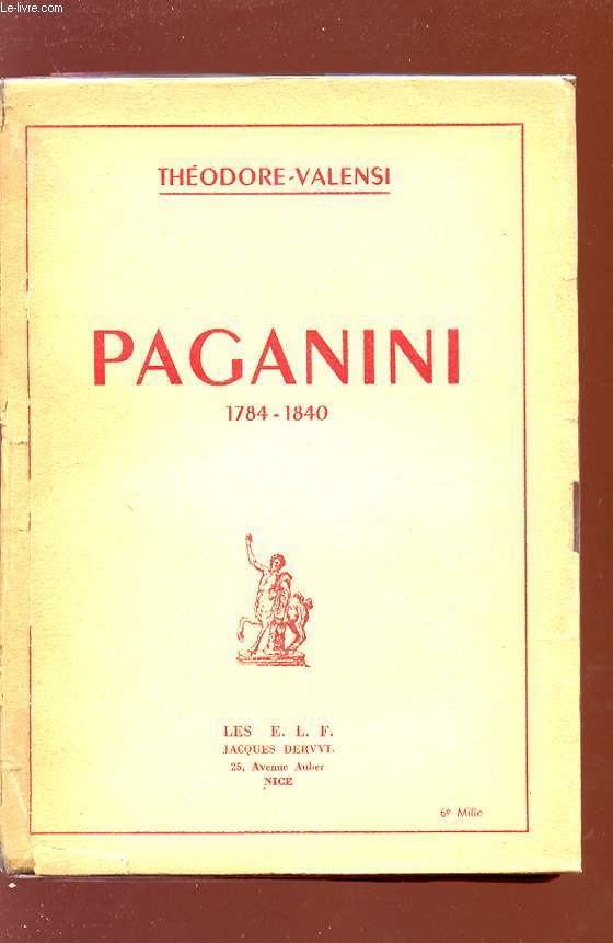 PAGANINI - 1784/1840