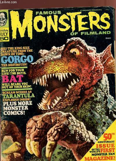 FAMOUS MONSTERS OF FILMLAND - N 50 - JULY 1968.