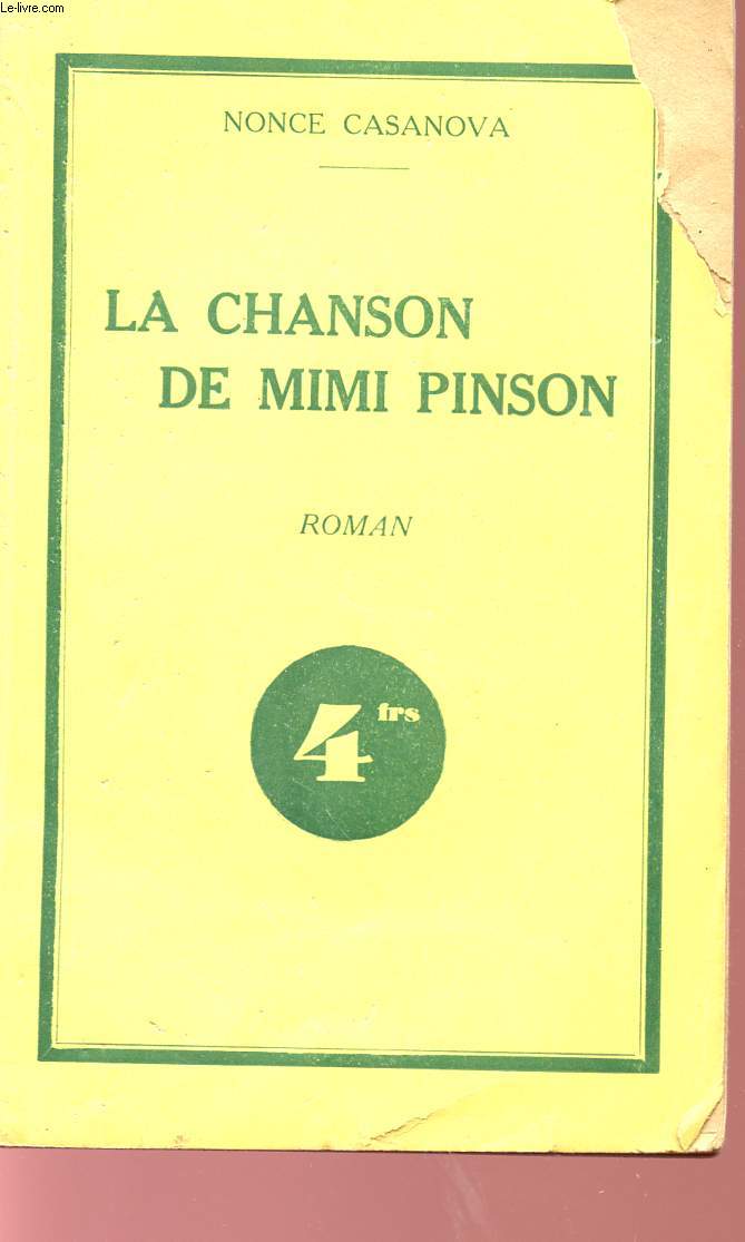 LA CHANSON DE MIMI PINSON.
