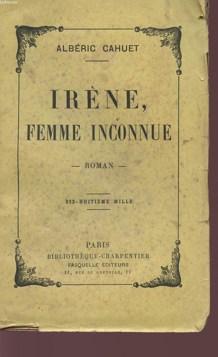 IRENE, FEMME INCONNUE.