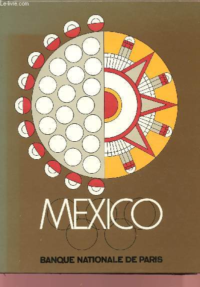 MEXICO - JEUX OLYMPIQUES 1968 - BANQUE NATIONALE DE PARIS.