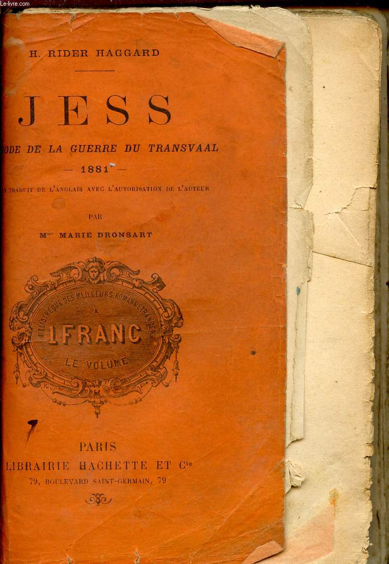 JESS - EPISODE DE LA GUERRE DU TRANSVAAL - 1881 / DEUXIEME EDITION.