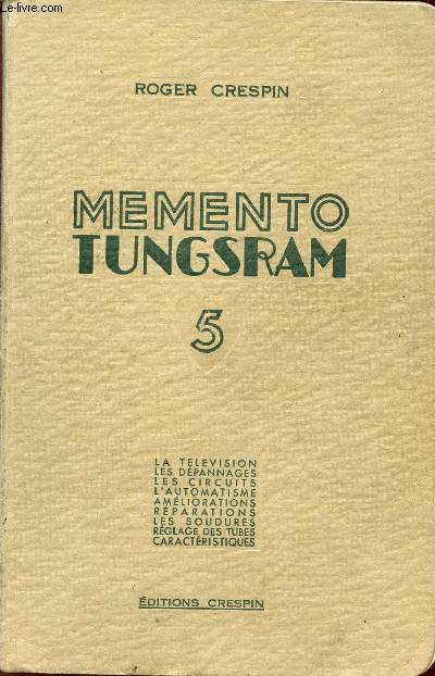 MENTO TUNGSRAM / 5 VOLUME.