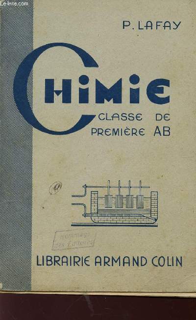 CHIMIE - CLASSE DE PREMIERE AB.