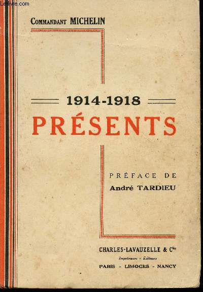 PRESENTS - 1914-1918.