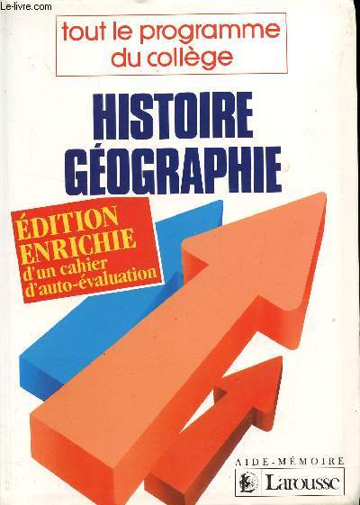 HISTOIRE GEOGRAPHIE - TOUT LE PROGRAMME DU COLLEGE.