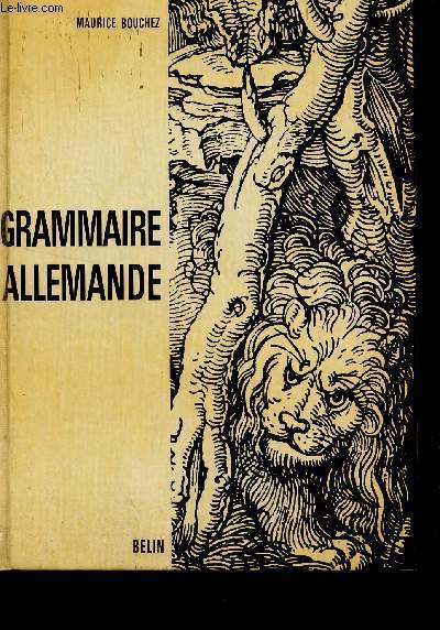 GRAMMAIRE ALLEMANDE.