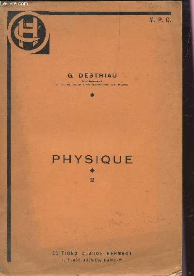 PHYSIQUE - TOME 2.