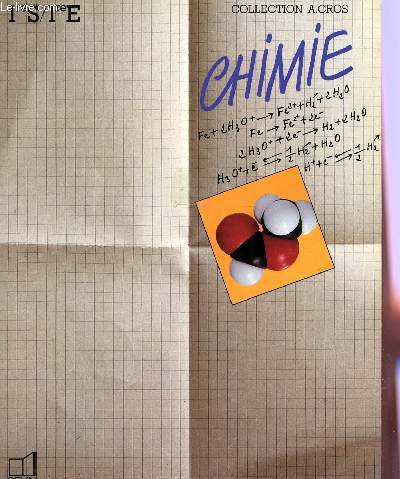 CHIMIE - CLASSES DE 1eres S ET E / COLLECTION A. CROS / SPECIMEN.