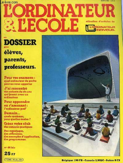 L'ORDINATEUR ET L'ECOLE - N46BIS1983