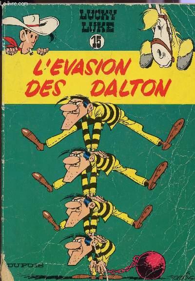 LUCKY LUKE - L'EVASION DES DALTON - N15.