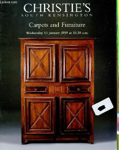 CHRISTIE'S - SOUTH KENSINGTON / CARPETS AND FURNITURE - WEDNESDAY 13 JANUARY 1999 AT 10.30 a.m.
