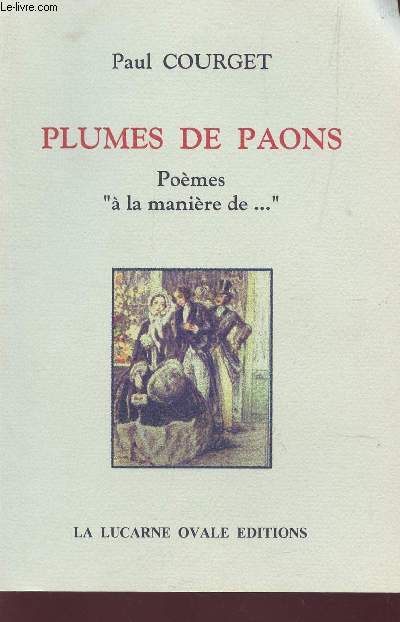 PLUMES DE PAONS - POEMES 